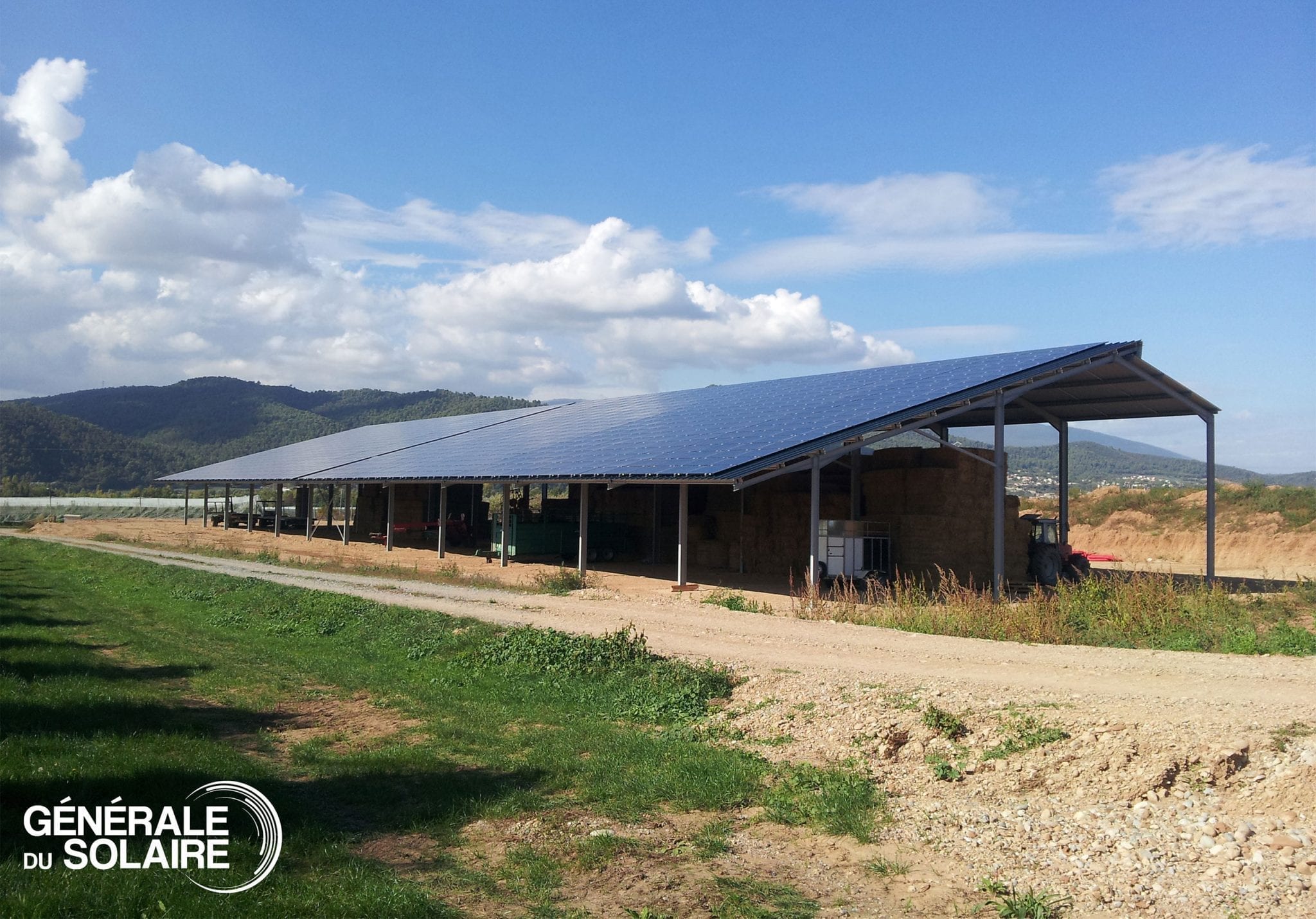 Hangar Photovoltaïque agricole Likaj
