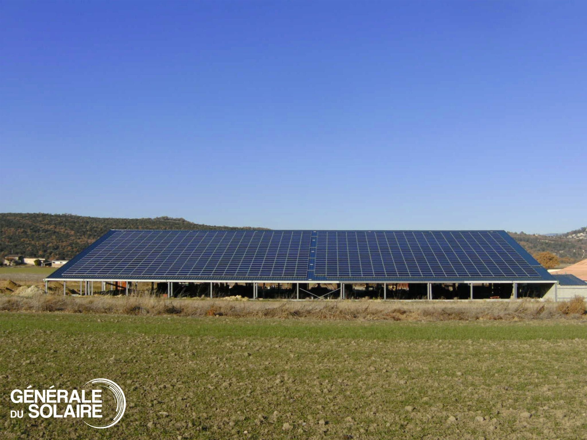 Hangar Photovoltaïque Agricole La Queyrade