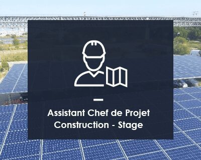 Stage – Assistant Chef de Projet Construction H/F