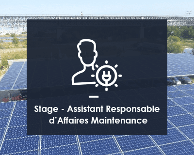 Stage – Assistant(e) Responsable d’Affaires Maintenance (H/F)