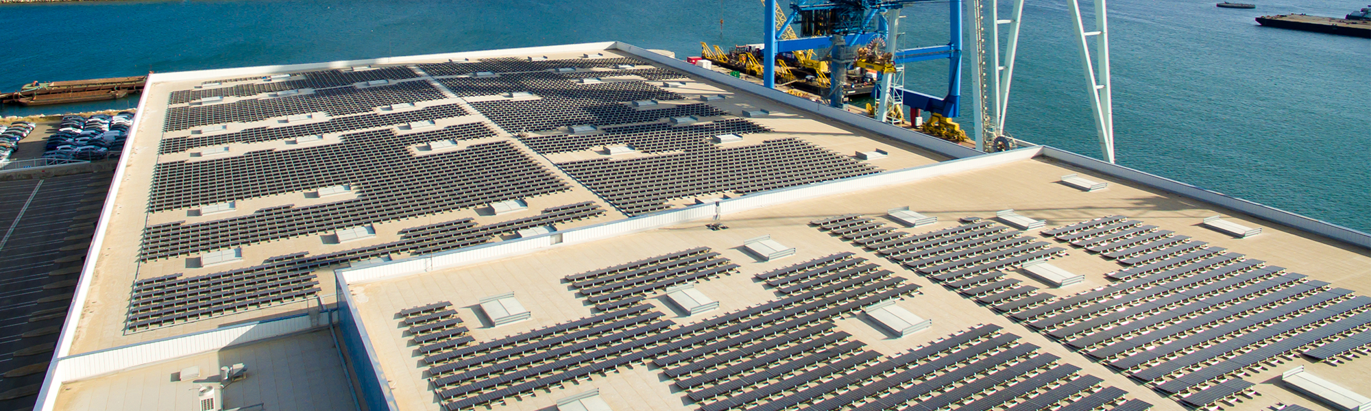 centrale photovoltaique en toiture port de sete - blog