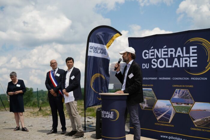 discours inauguration parc solaire flayat