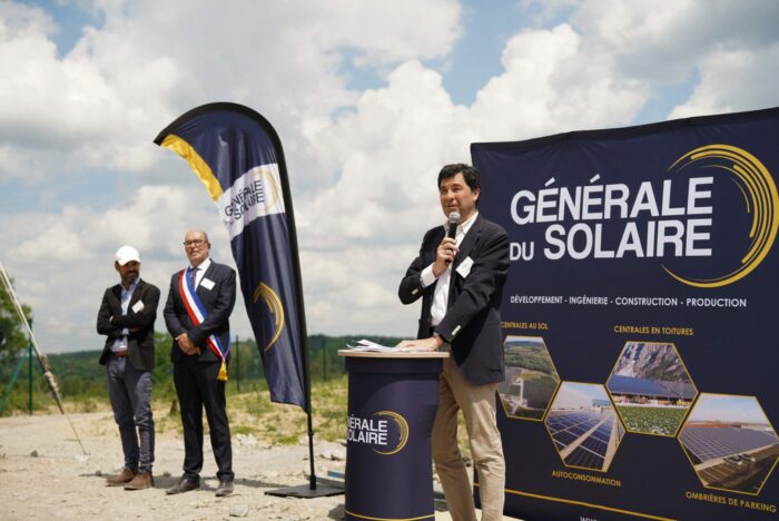discours inauguration parc solaire flayat