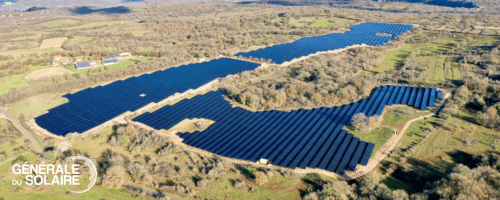 Centrale photovoltaïque au sol Loubressac