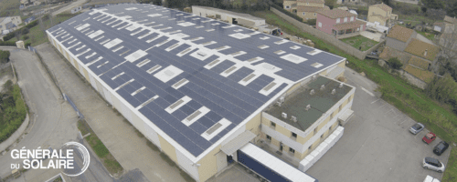 Centrale photovoltaïque en toiture Furstplast