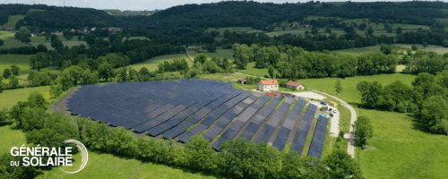 Centrale Photovoltaïque au sol Saint Médard la Rochette