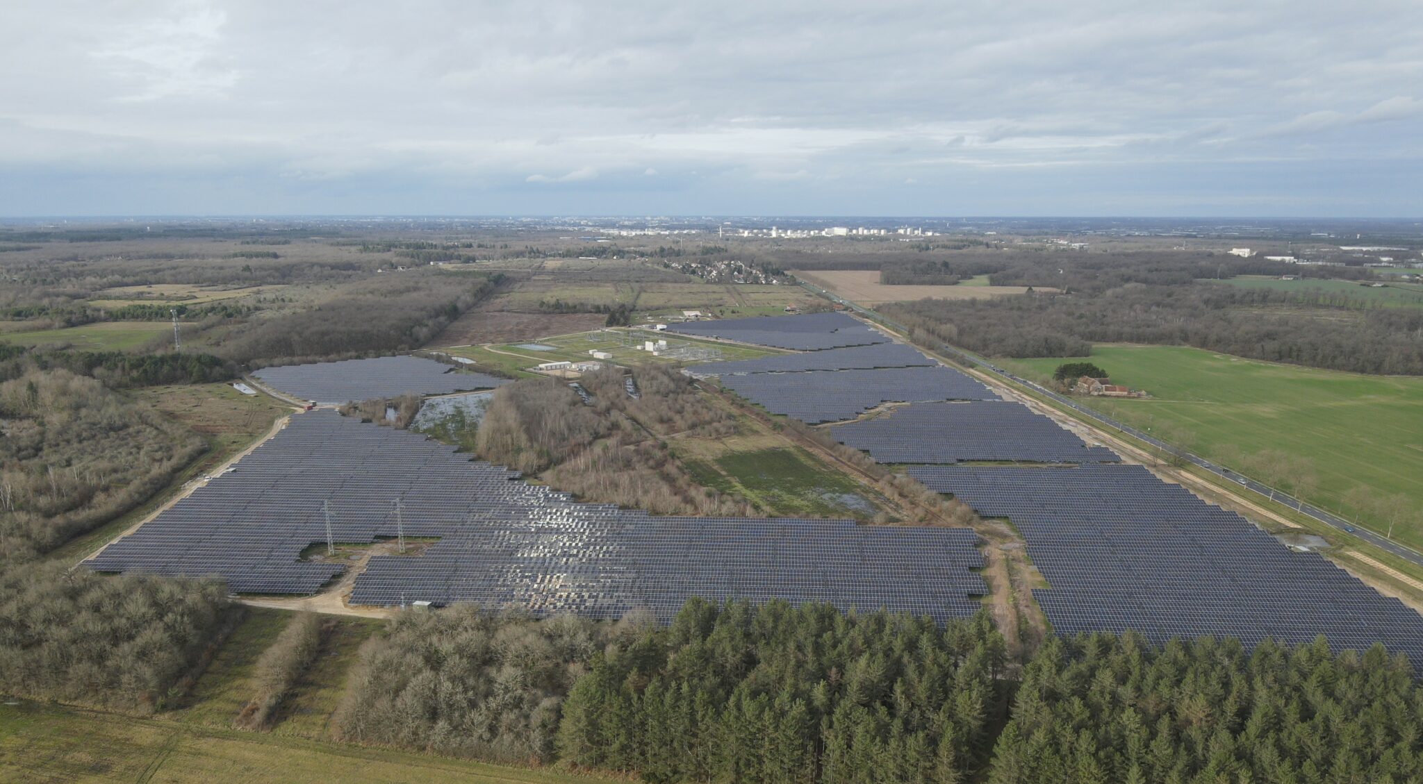 Centrale Photovoltaïque au Sol Saint-Cyr-en-Val - Générale du Solaire