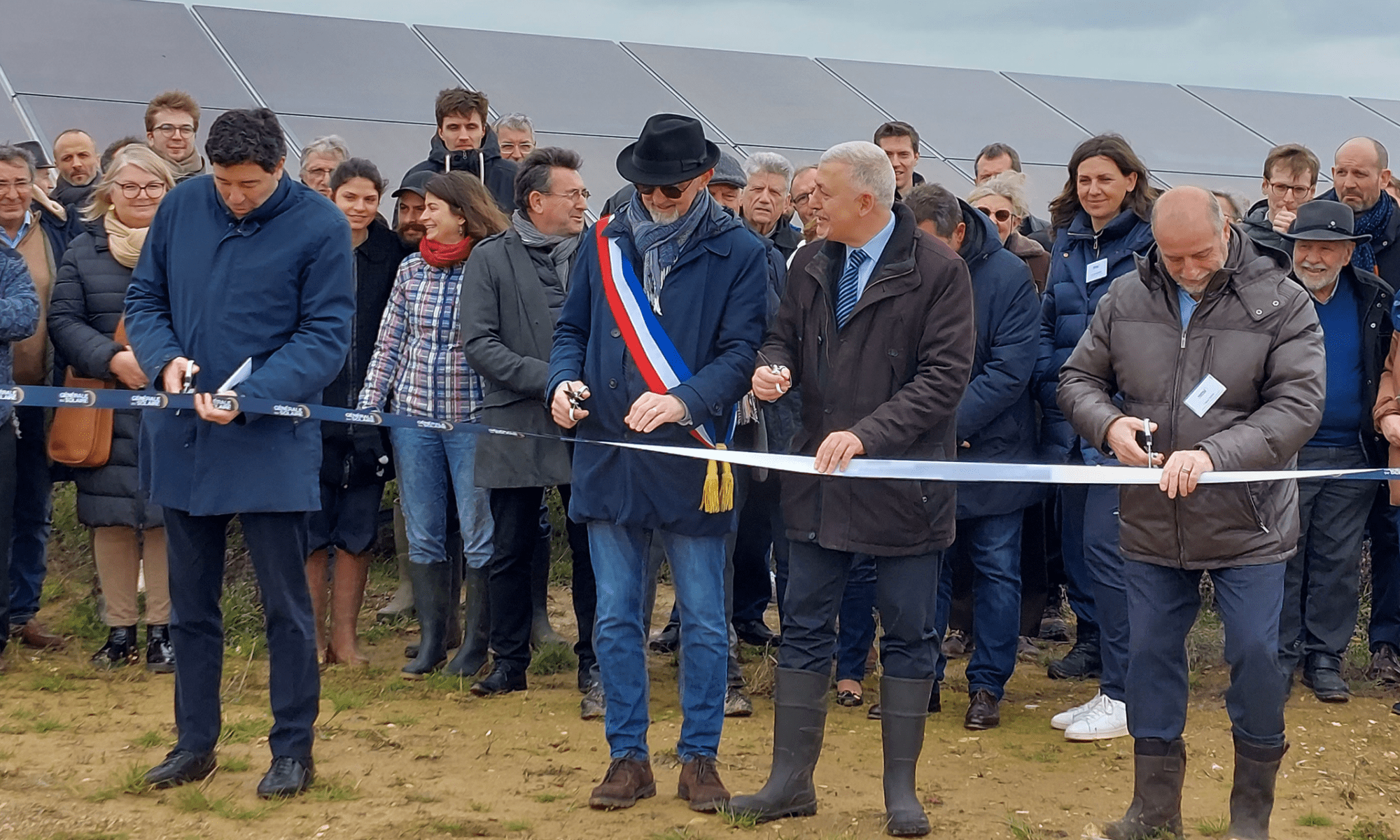 Inauguration Parc Photovoltaïque Gron