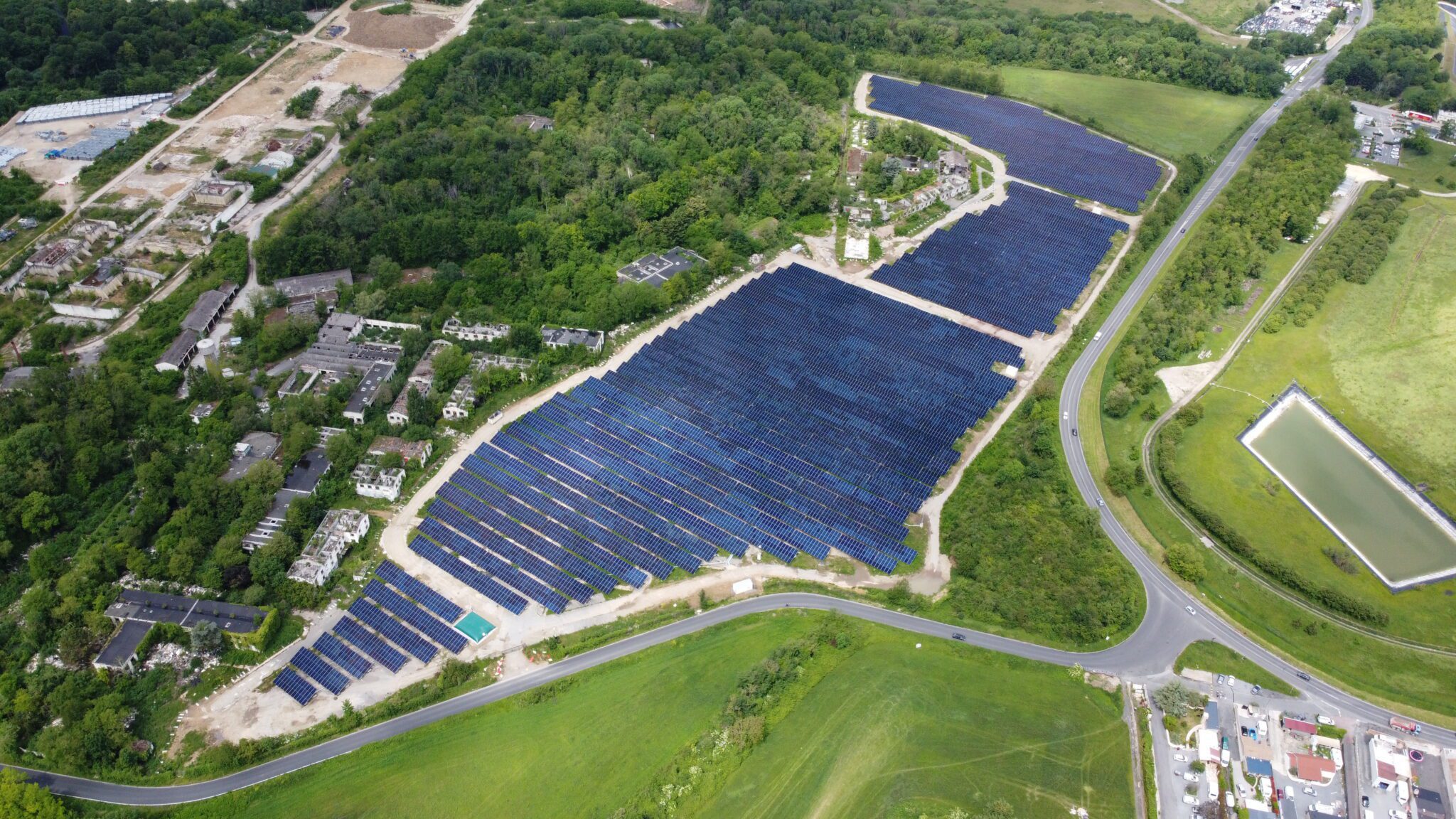 Centrale Photovoltaïque au Sol Courtry - Générale du Solaire