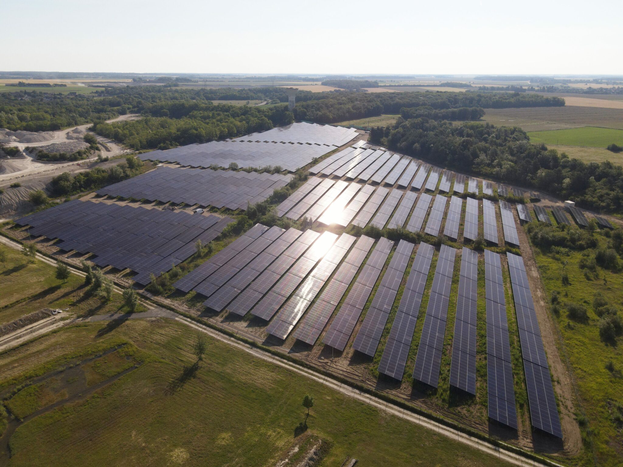 Centrale photovoltaïque au sol Souppes-sur-Loing - Générale du Solaire