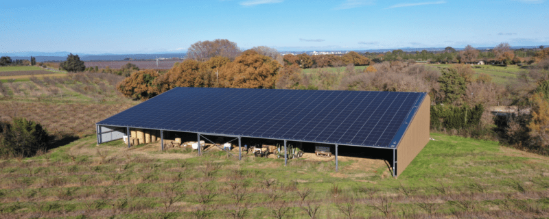 Centrale Photovoltaïque toiture Bourrelly - Générale du Solaire