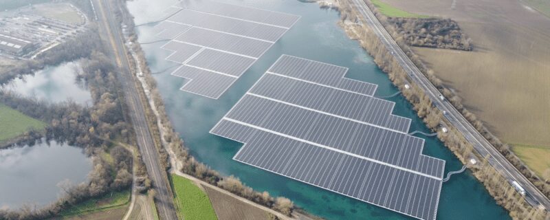 Centrale photovoltaïque flottante Leutenheim - Générale du Solaire